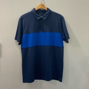 Men’s NIKE Golf standard fit color block polo size Large